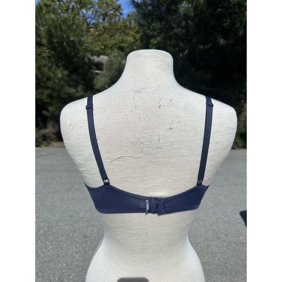 Aerie Bra 36C Blue Real Free Full Coverage Lined Underwire Pastel Adult Womens - Picture 3 of 12